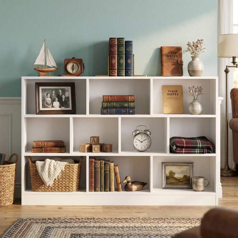 Catheleen 3-Tiered Bookcase