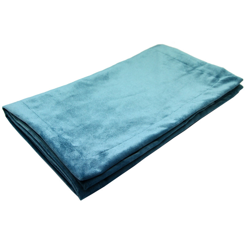 Thinder Table Runner, 30cm W x 200cm L, Duck Egg Blue