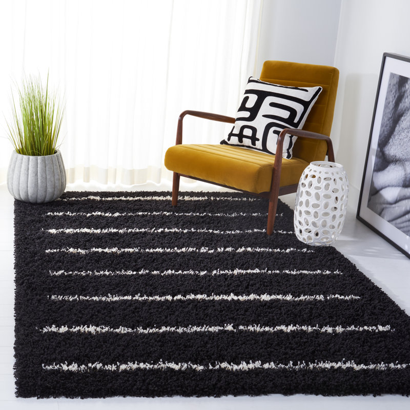 Glenmora Shag 600 Performance Striped Rug, Rectangle 8' x 10'