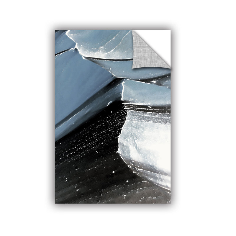 Décalcomanie murale vtt congelée, H 16 po x l 24 po x P 0,1 po