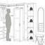 Tall Narrow Storage Cabinet-133132251