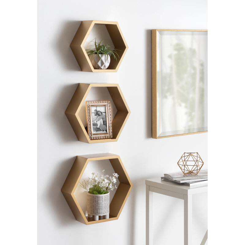 Ensemble de 3 tablettes murales Maebry