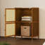 43cm W Solid Wood Bedside Table