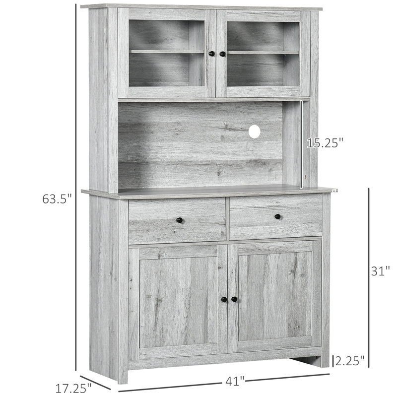 Garde-manger Avalie, Gris cendre