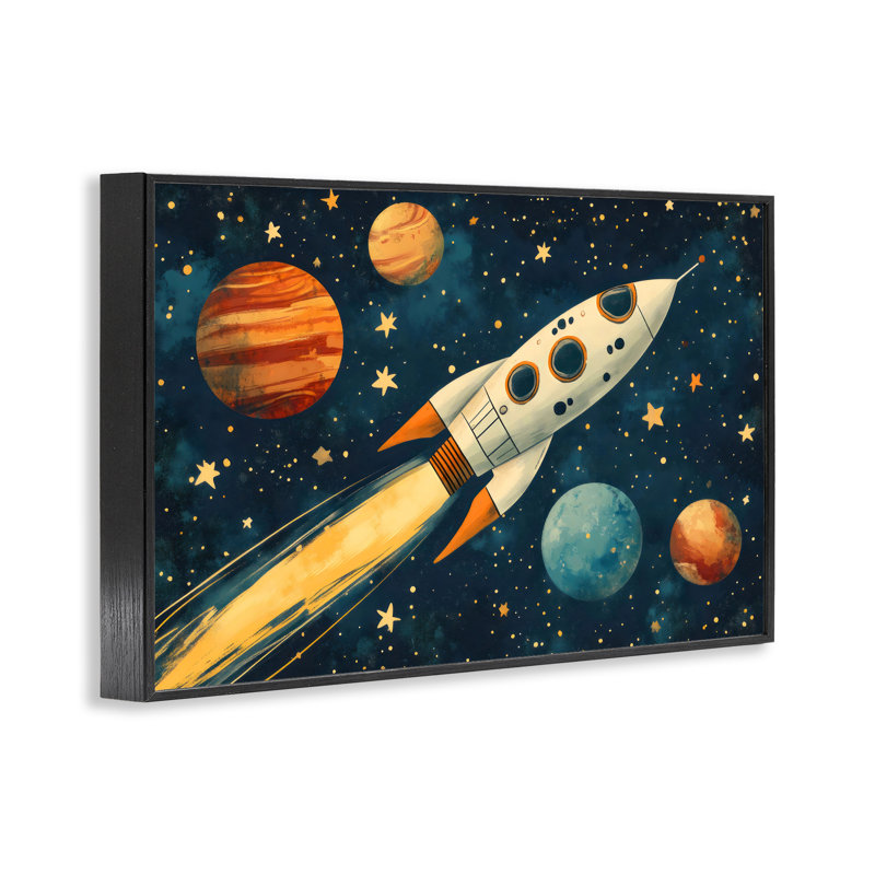 Giclée encadrée, conception par Creative Studio, H 20 po x l 30 po, Giclée encadrée noir minuit
