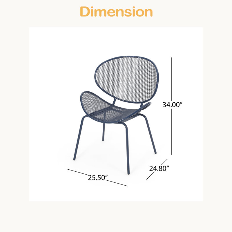 CHAISE (ensemble de 2), Marine