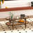 Akinola Glass Top Single Coffee Table-113110894