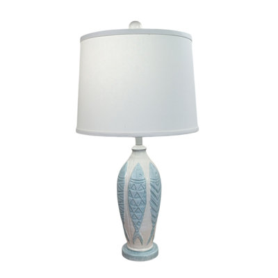 LAMPE DE TABLE NAUTIQUE À POISSONS