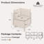 Banquette d'angle modulaire avec rangement, siège d'angle rembourré-1146126543