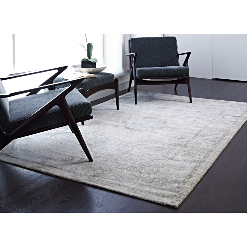 Viscose Oriental Indoor Rug, Rectangle 12' x 15'