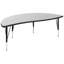Ensemble de table d'activités flexibles en stratifié 47,5 po Goddard-50640387-50640388
