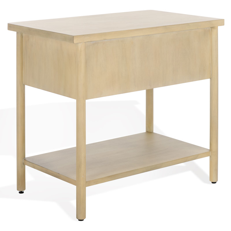 Fayletta 1 Drawer Wood Nightstand, Natural