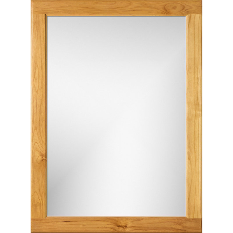 Lysette Rectangle Mirror, Natural Alder