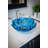 Eden Bath 16.5'' Blue Tempered Glass Specialty Bathroom Sink
