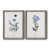 Toile avec cadre gris