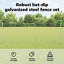 Vidaxl Fence With Posts Steel-116798218-116798224