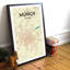 Munich City Map - No Frame Print-83219834