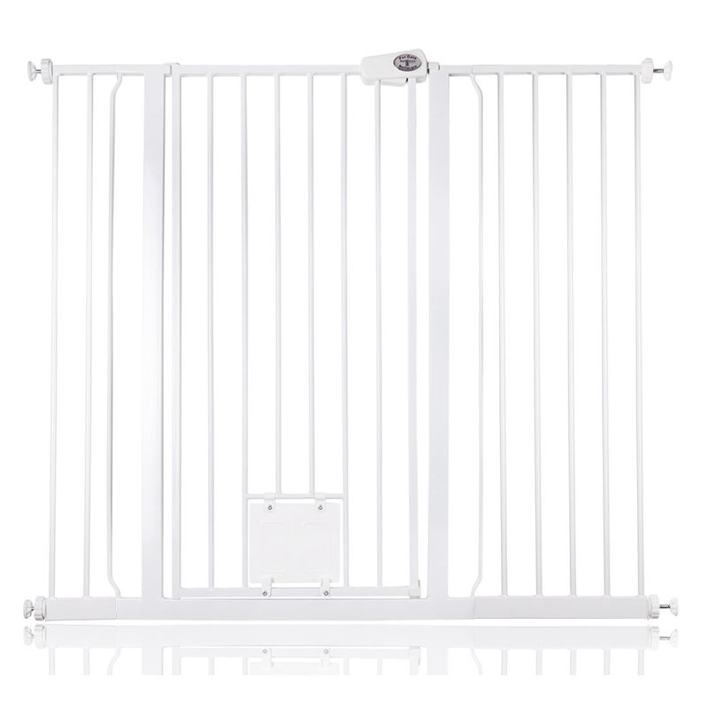 Metal Pressure Mounted Pet Gate, 120.3 - 127.9cm