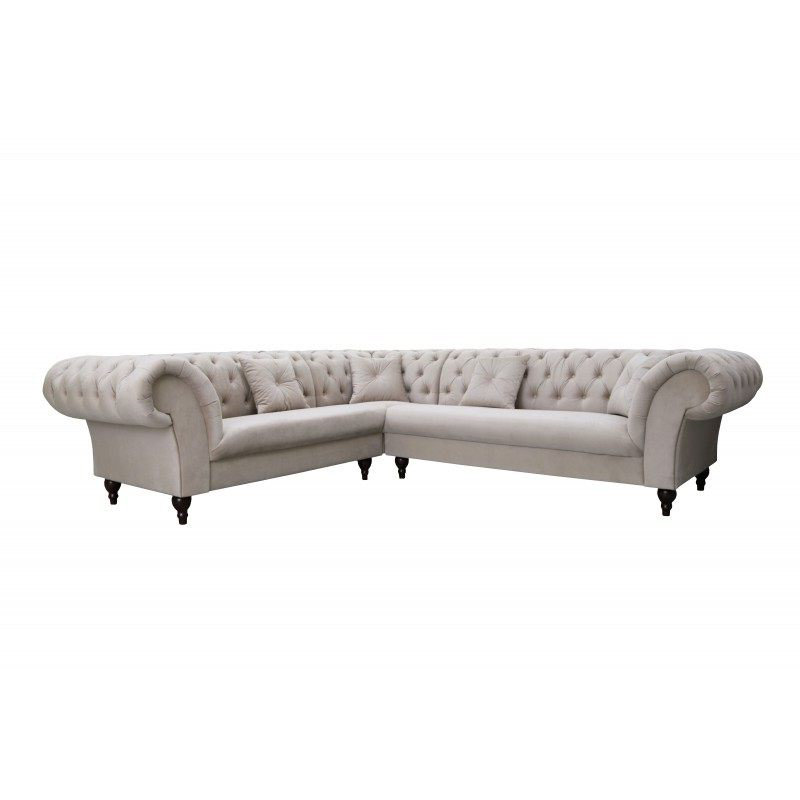 Blanchard Corner Sofa , Cream, Right