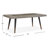Carmaline Extendable Solid Wood Base Dining Table