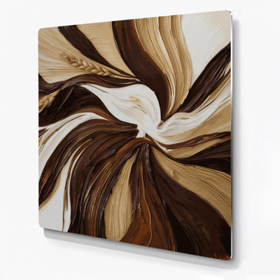 Lyrical Abstraction 30 Black Metal Wall Art