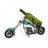 Custom Stretched Metal Chopper Bottle Holder
