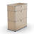 Lateafa 29.52 Wide 3 - Shelf Storage Cabinet-1530748856