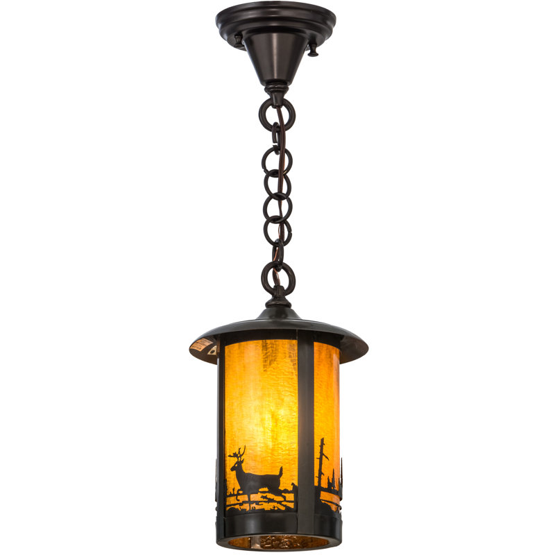 Luminaire suspendu cylindrique 1 lumière Thanos
