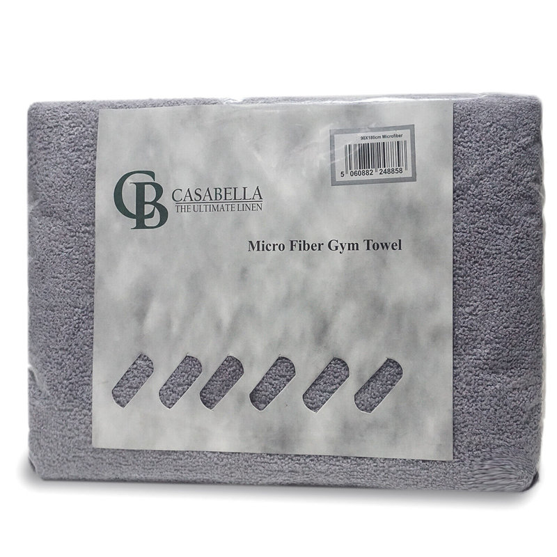 Microfiber Fast Drying Bath sheet, 1, Silver