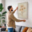 Study in Ochre Botanical - Wrapped Canvas-600005562-600005566