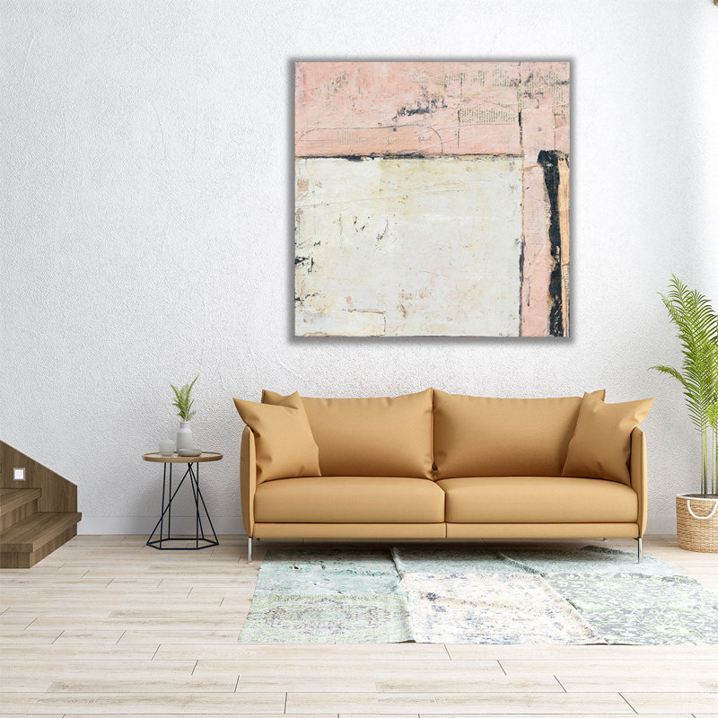 «Embracé II», reproduction d'art sur toile, H 20 po x l 20 po