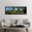 Reproduction d'art textuel panoramique sur toile-563512958-626787039