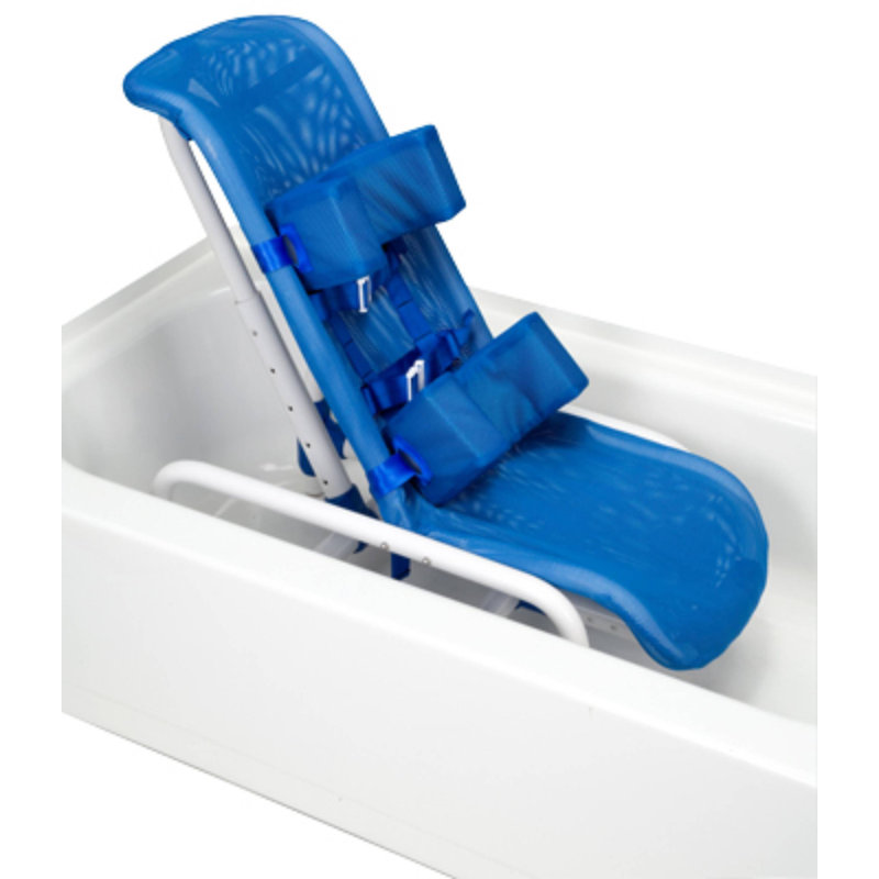 Reclining Bath Chair With Safety Harness (small To 100 Lbs.)