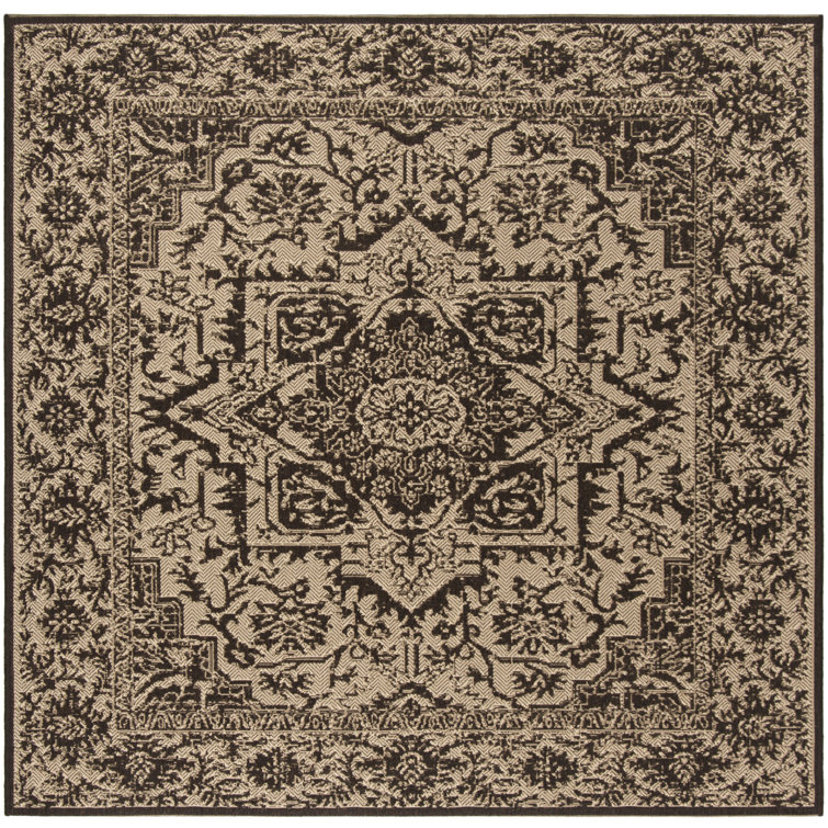 Donivin Performance Oriental Indoor/Outdoor Area Rug