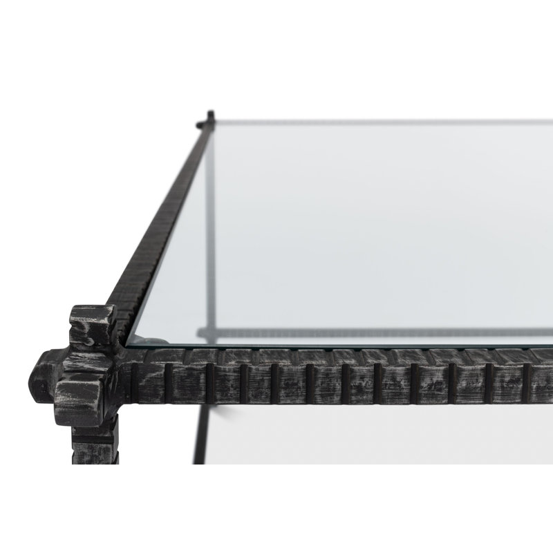 Daren Glass Top Coffee Table