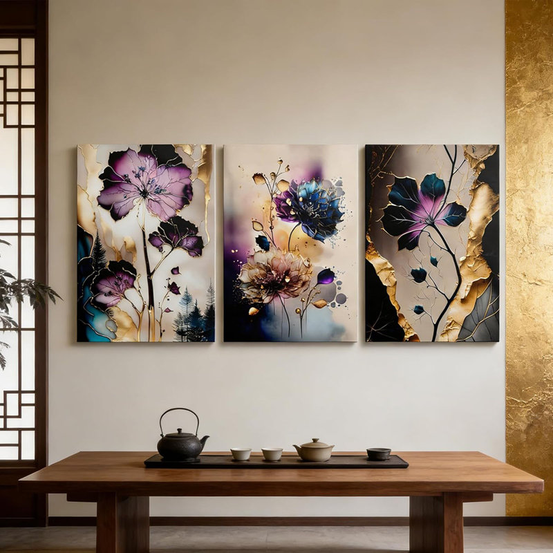 3 Piece Wrapped Canvas Print