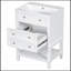 Meuble-lavabo simple avec plateau Sakhi 24,00