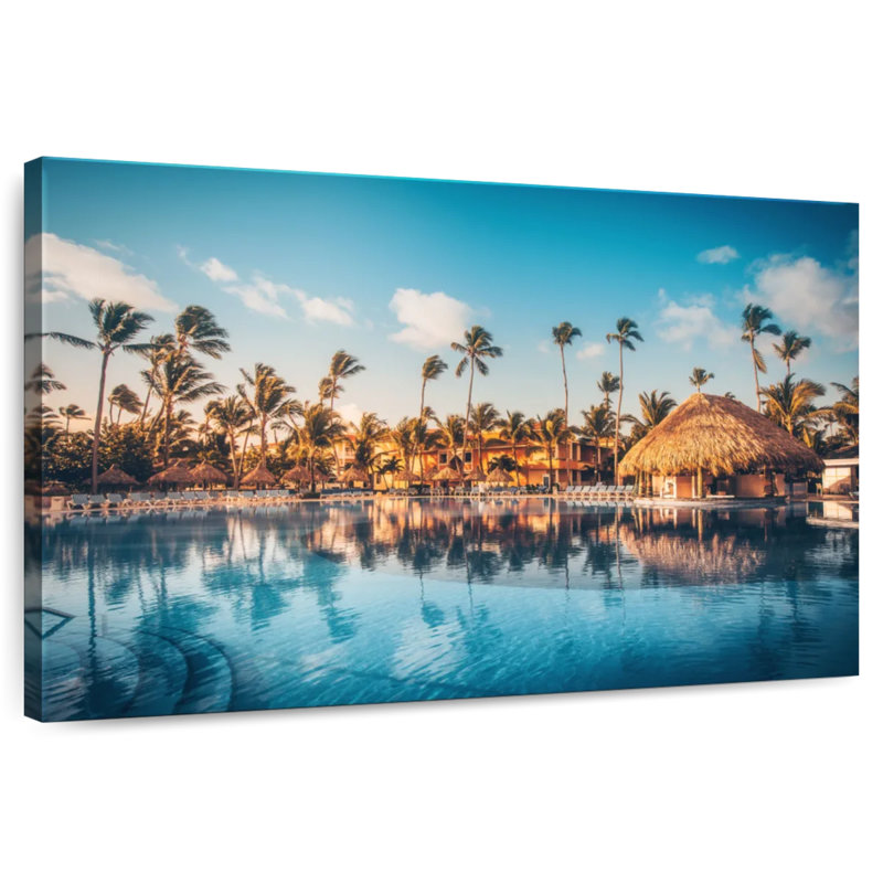 Alvord Summer At Beach Resort, H 20 po x l 30 po