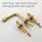 Widespread 2-handle Bathroom Faucet-66080177
