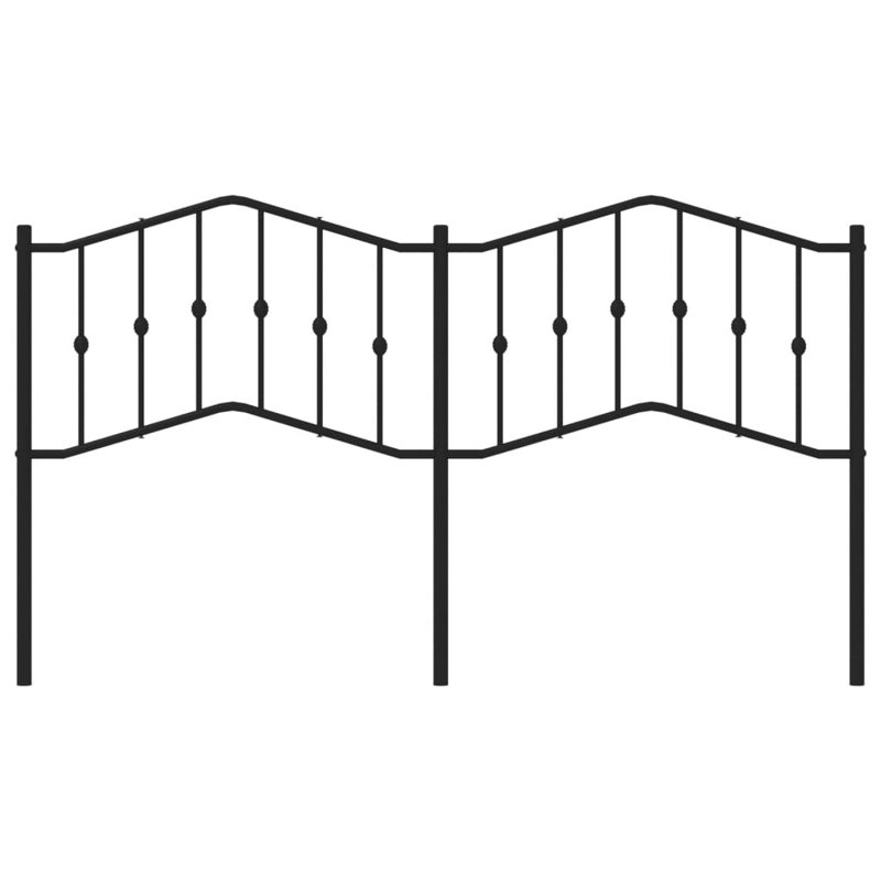 Bayhills Replace Headboard, 98cm H x 187cm W x 4cm D, Black