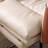 Lumbar support movable armchair