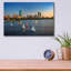 Art mural en verre Highland Dunes «Boston Skyline Summer» par Rick Berk-1232594932