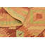 Tapis en laine rouge 3 pi 4 po x 5 pi one-of-kind main-noué la new age Elland