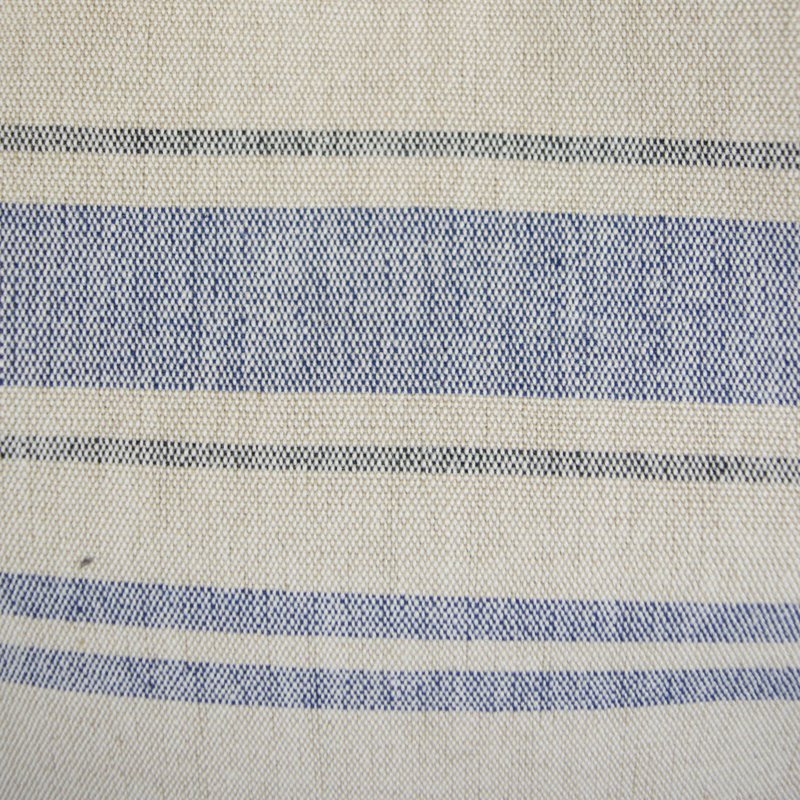 Tablier de cuisine à rayures Shelton, Bleu chambray