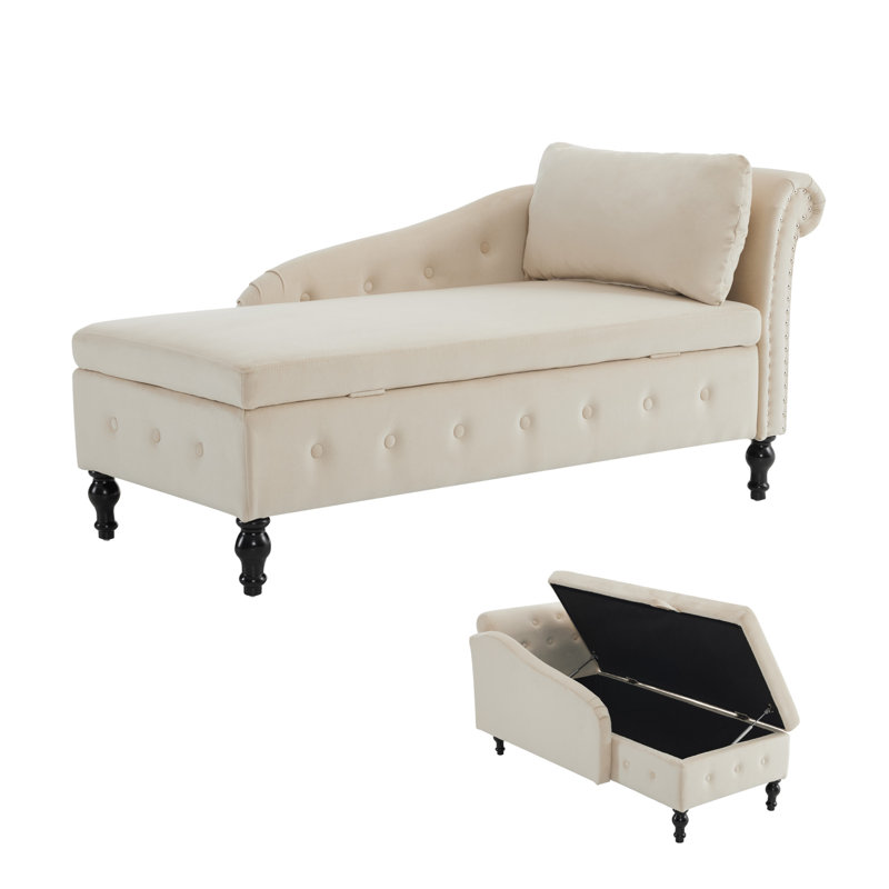 Upholstered Chaise Lounge