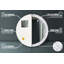 Huldar Glass Flat Wall Mirror