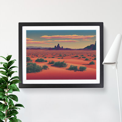 Traditional Desert - Single Picture Frame Print