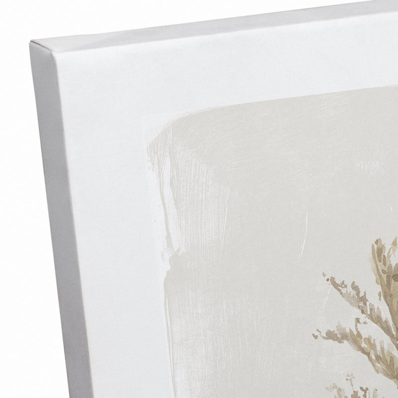 Impression sur toile rayée Pampas Jug, H 20 po x l 16 po