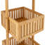 Nahima Freestanding Bamboo Shower Caddy