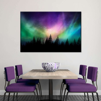 " Aurora Borealis Canvas Print "